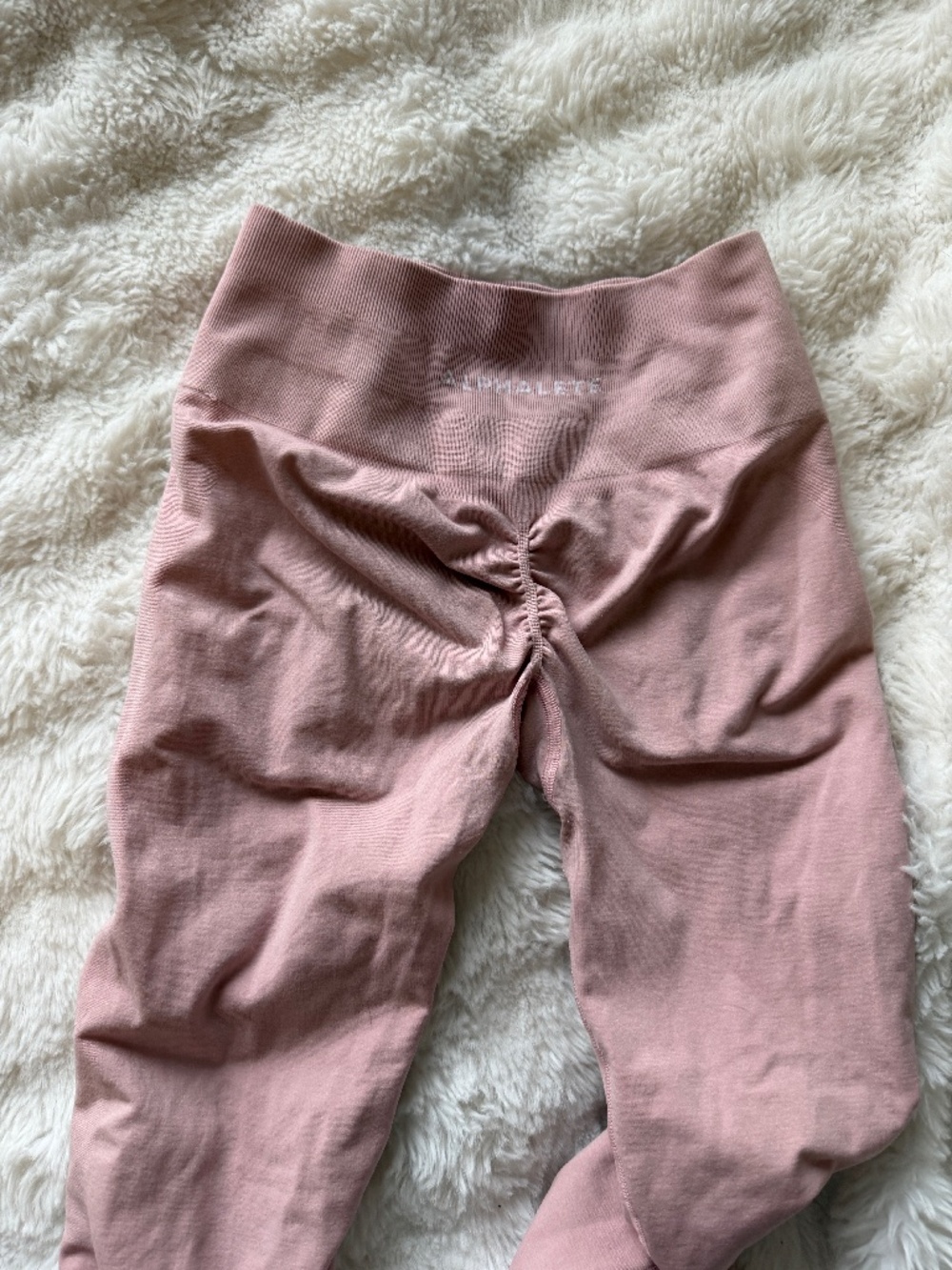 Alphalete Amplify Small Pink Leggings